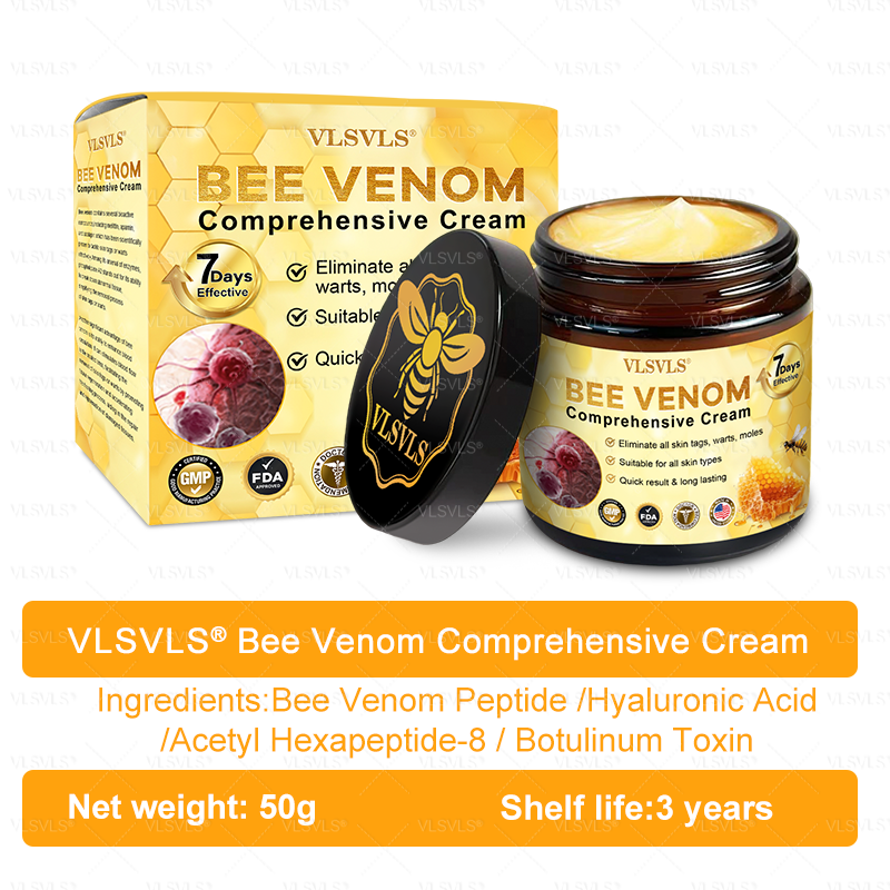 Made and Shipped from USA 🌈𝑽𝑳𝑺𝑽𝑳𝑺® Bee Venom Comprehensive Cream LAST DAY 80% OFF(Sagging Skin, Fine Lines, Loss of Firmness, Flat Bust, Drooping Hips, and More)