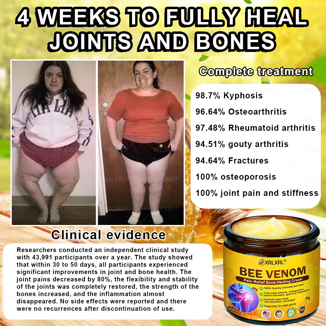 XRLXRL® Bee Venom Pain-Relief Bone Healing Cream (Specially for older adults)🏝️