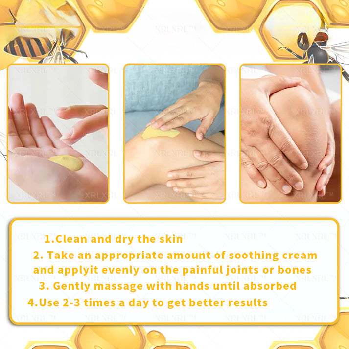XRLXRL® Bee Venom Pain-Relief Bone Healing Cream (Specially for older adults)🏝️
