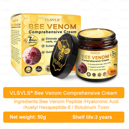 Made and Shipped from USA  🗽𝑽𝑳𝑺𝑽𝑳𝑺® Bee Venom Comprehensive Cream  LAST DAY 80% OFF(Sagging Skin, Fine Lines, Loss of Firmness, Flat Bust, Drooping Hips, and More)