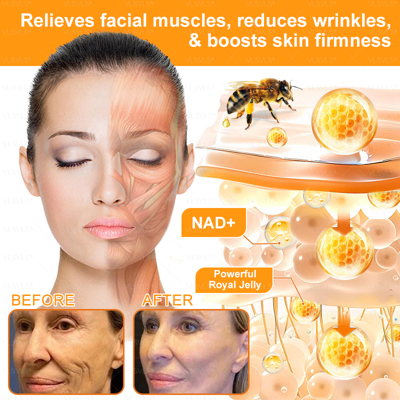 Made and Shipped from USA  🗽𝑽𝑳𝑺𝑽𝑳𝑺® Bee Venom Comprehensive Cream  LAST DAY 80% OFF(Sagging Skin, Fine Lines, Loss of Firmness, Flat Bust, Drooping Hips, and More)