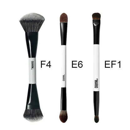 2 in 1 Highlight Blush Makeup F4 Brush Ambient Soft Glow Blush Brush Soft Fiber Hair Fashion Face Brush